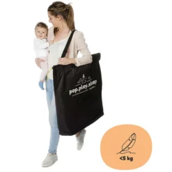 AeroMoov Lit de Voyage Instant - Grey Rock