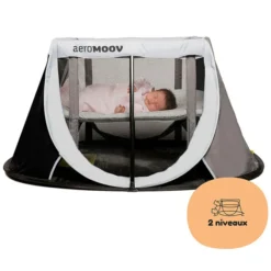 AeroMoov Lit de Voyage Instant - Grey Rock