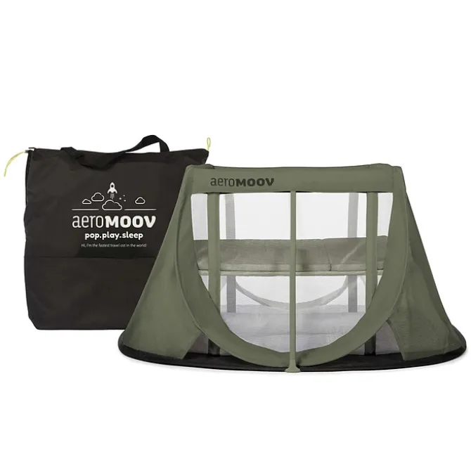 AeroMoov Lit de Voyage Instant - Green Moss