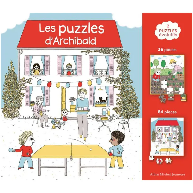 Albin Michel Jeunesse Les Puzzles d'Archibald