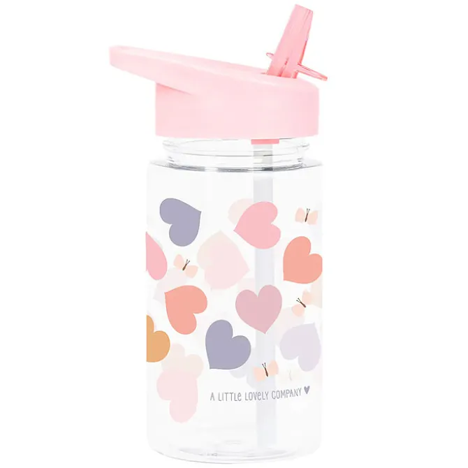A Little Lovely Company Gourde Coeurs - 450 ml