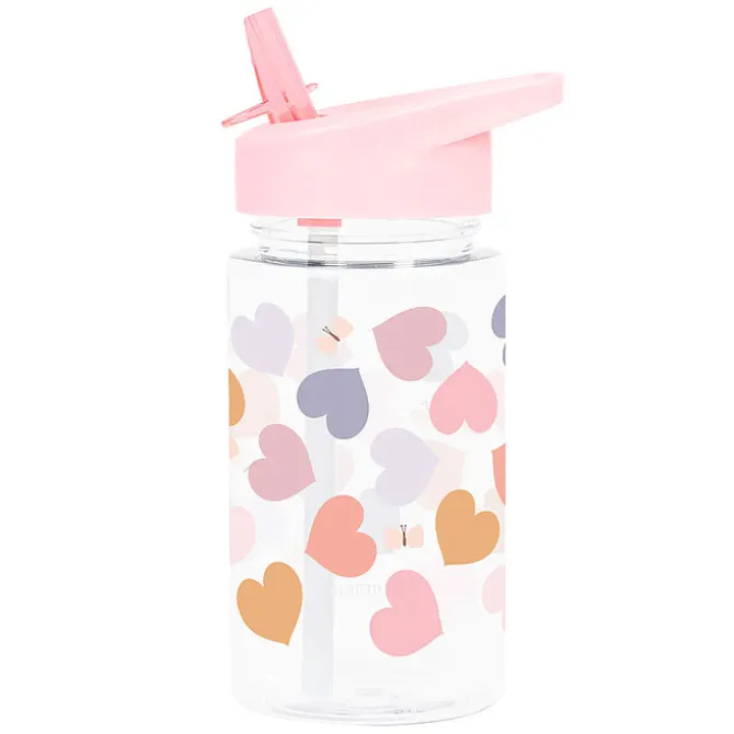 A Little Lovely Company Gourde Coeurs - 450 ml