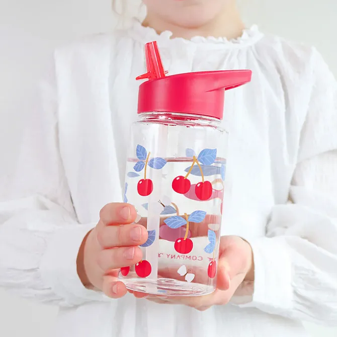 A Little Lovely Company Gourde Cerises - 450 ml