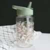 A Little Lovely Company Gourde Fleurs Sauge - 450 ml
