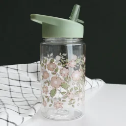 A Little Lovely Company Gourde Fleurs Sauge - 450 ml
