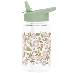 A Little Lovely Company Gourde Fleurs Sauge - 450 ml