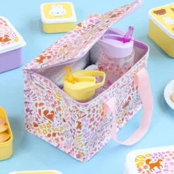 A Little Lovely Company Sac Isotherme - Fleurs du Jardin
