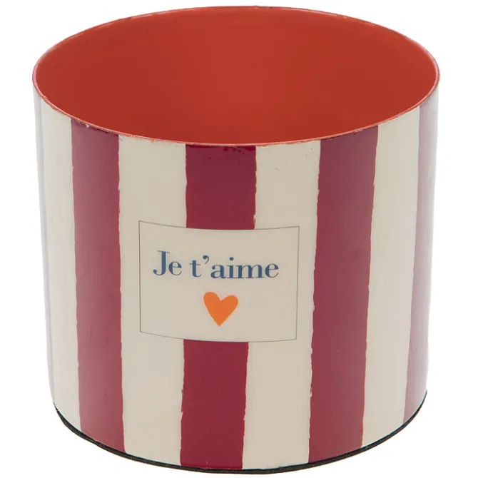 Amadeus Lot de 2 Cache-pots - Je t'aime