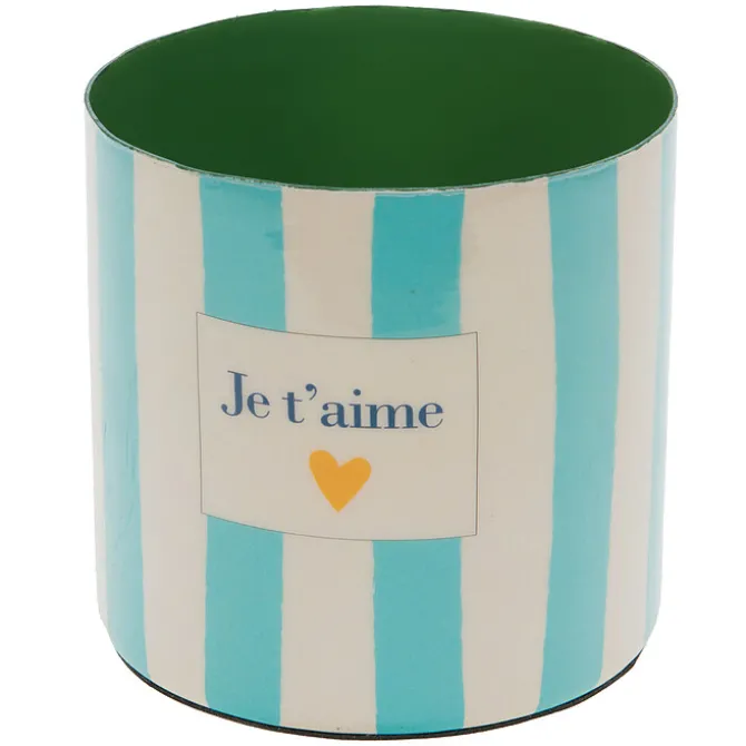 Amadeus Lot de 2 Cache-pots - Je t'aime