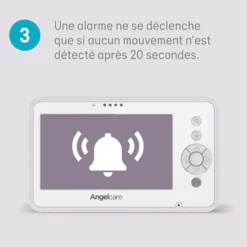 Angelcare Babyphone Vidéo avec Détecteur de Mouvements AC25