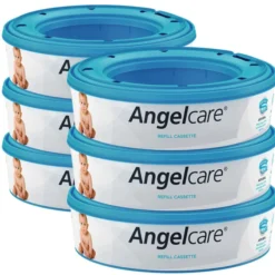 Angelcare Lot de 6 Recharges Classic