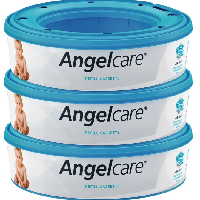 Angelcare Lot de 3 Recharges Classic