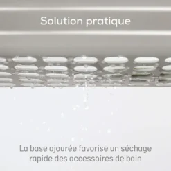 Angelcare Plateau de Bain avec Panier Extensible - Blanc
