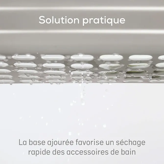 Angelcare Plateau de Bain avec Panier Extensible - Blanc