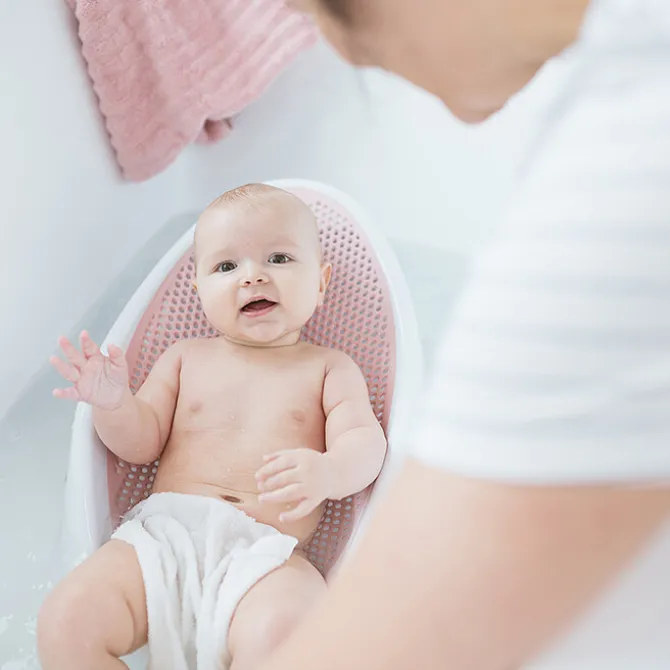 Angelcare Transat de Bain - Rose