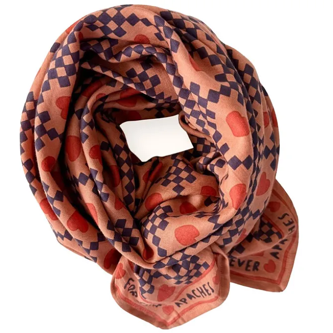 Apaches Big Foulard Latika Amor - Amor Rust