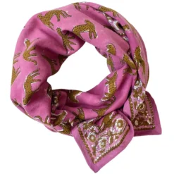 Apaches Big Foulard Latika Bengale - Fuchsia