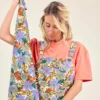 Apaches Big Foulard Latika Bouquet - Iris