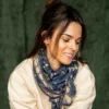 Apaches Big Foulard Latika Cerisier - Orage
