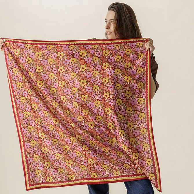 Apaches Big Foulard Latika Janie - Dahlia