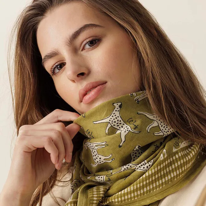 Apaches Big Foulard Latika Pongo - Khaki