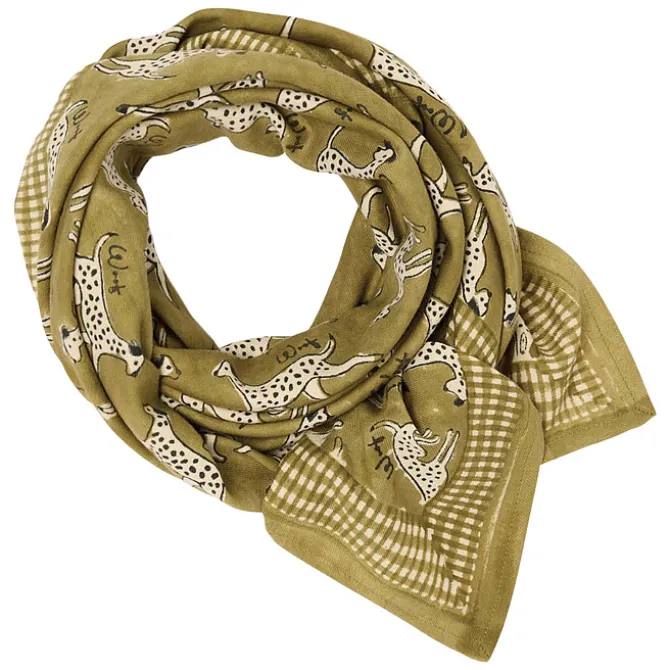 Apaches Big Foulard Latika Pongo - Khaki