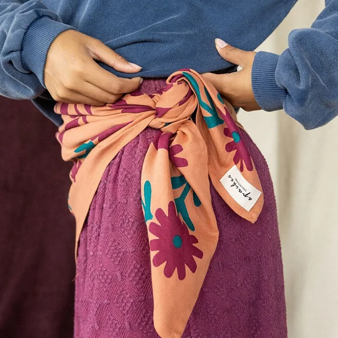 Apaches Big Foulard Latika Rita - Rust
