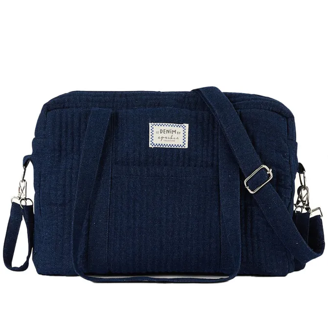 Apaches Sac à Langer Thais - Denim Foncé