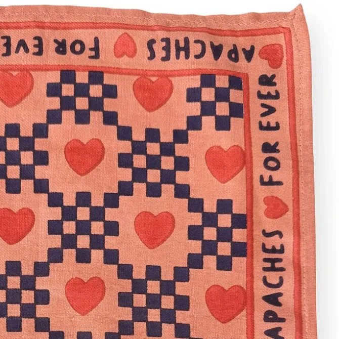 Apaches Small Foulard Manika Amor - Rust