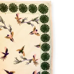 Apaches Small Foulard Manika Cerisier - Kaki