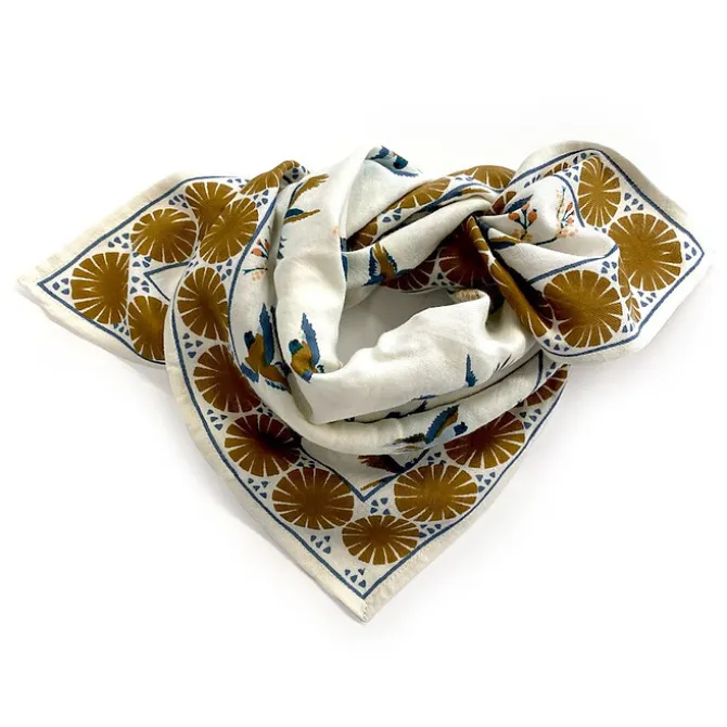 Apaches Small Foulard Manika Cerisier - Fleur de Vanille