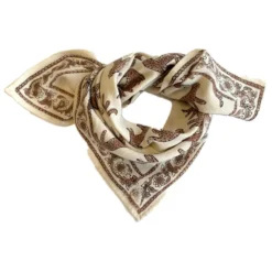 Apaches Small Foulard Manika Bengale - Latte