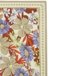 Apaches Small Foulard Manika Bouquet - Macadamia