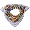 Apaches Small Foulard Manika Bouquet - Iris
