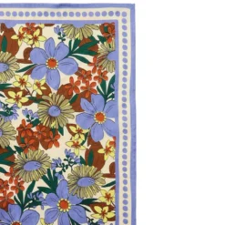 Apaches Small Foulard Manika Bouquet - Iris