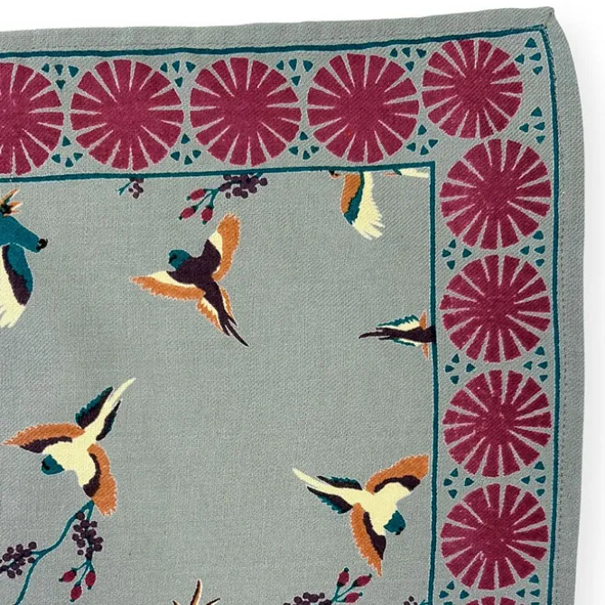 Apaches Small Foulard Manika Cerisier - Grey
