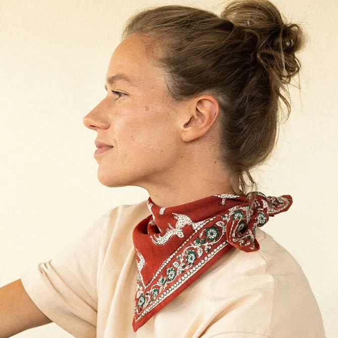 Apaches Small Foulard Manika Bengale - Fire