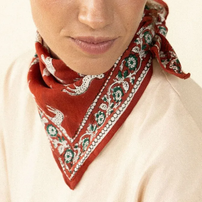 Apaches Small Foulard Manika Bengale - Fire