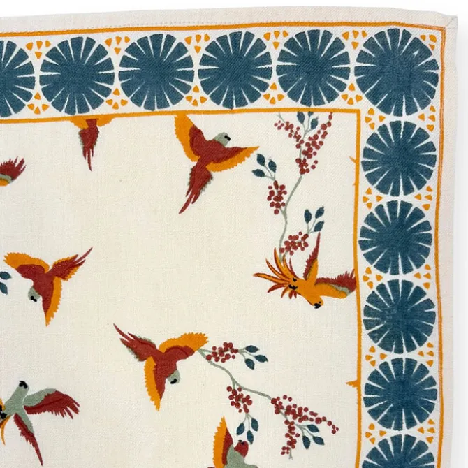 Apaches Small Foulard Manika Cerisier - Macadamia