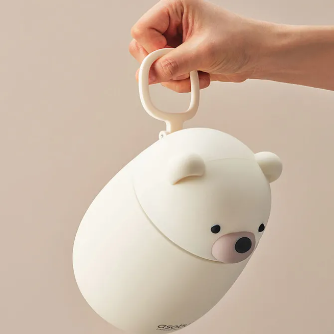 Asobu Boîte Repas Isotherme Bestie Foodie - Ours Blanc
