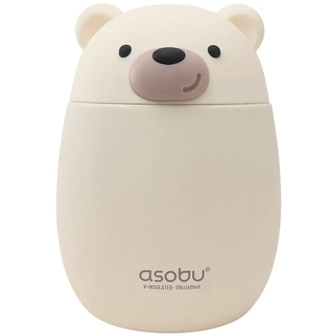 Asobu Boîte Repas Isotherme Bestie Foodie - Ours Blanc