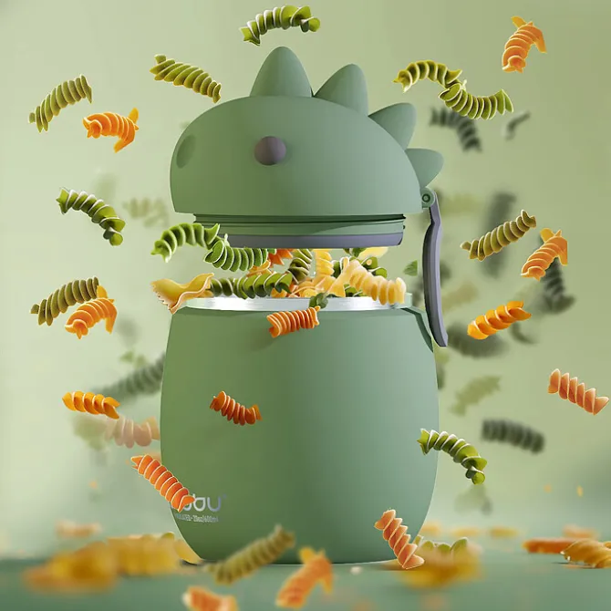 Asobu Boîte Repas Isotherme Bestie Foodie - Dinosaure