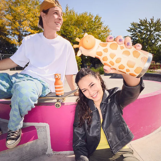 Asobu Gourde Bestie Girafe - 460 ml
