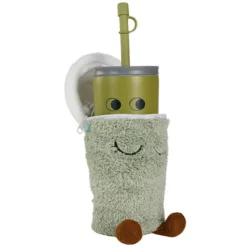 Asobu Mug Isotherme à Paille Peluche Fuzzie - Mimi le Milkshake