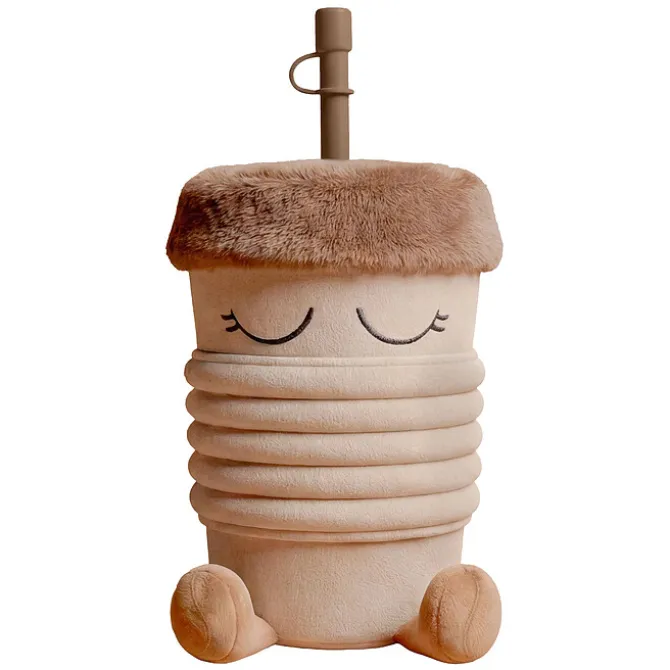 Asobu Mug Isotherme à Paille Peluche Fuzzie - Brewster le Café à Emporter