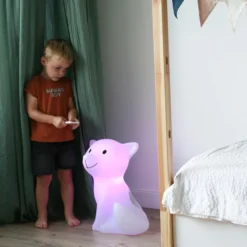 Atelier Pierre Lampe Ambiance Enceinte Bluetooth Cesar - Blanc