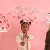 Atelier Wagram Parapluie - Coeurs Rose