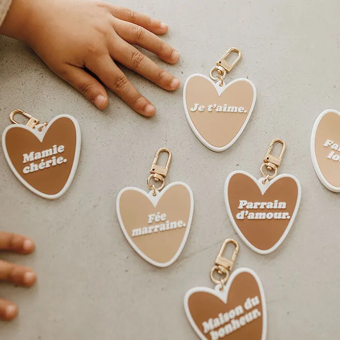 Atelier Wagram Porte-clés - Parrain d'Amour