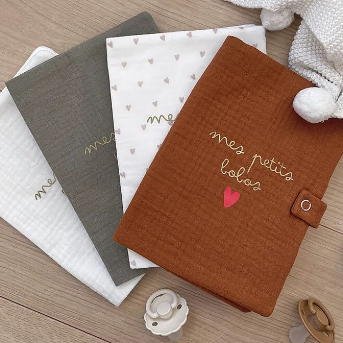 Atelier Wagram Protège-carnet de Santé - Caramel Mes Petits Bobos