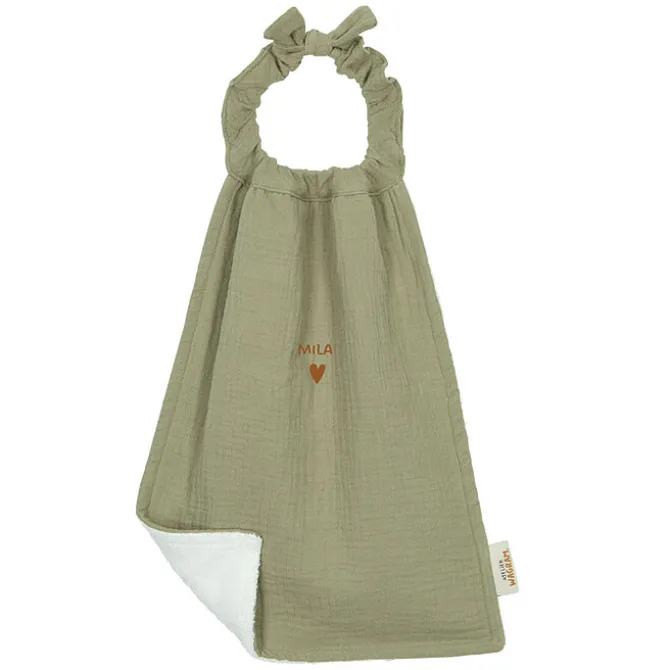 Atelier Wagram Serviette de Cantine - Gaze Vert Olive